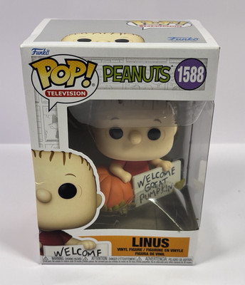 Funko Pop Linus 1588 Peanuts Great Pumpkin Vinyl Figure w/ Box Halloween