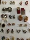 57 Pair Of Vintage Clip On Earrings — photo 8