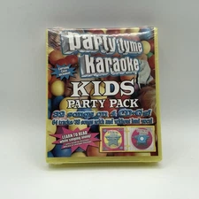 Party Tyme Karaoke - Kids Party Pack (32-song Party Pack)[4 CD] NEW SEALED PKG