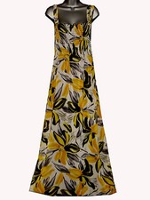 Plus size Georgette Printed Maxi REDUCED TO CLEAR HALF PRICE