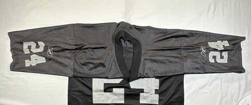Vintage Reebok Replica Sz M Charles Woodson #24 Oakland Raiders Jersey Y2K - Picture 5 of 7
