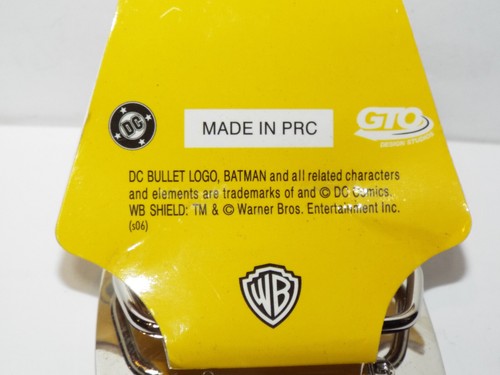 NOS DC Comics Batman Belt Buckle Logo Superhero Enamel New with Tag 4" X 2" - Bild 6 von 13