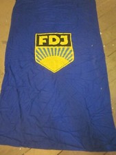 36861 DDR Fahne FDJ 110x180cm F&uuml;r Fahnenmast gut