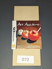 Art Academy Nintendo DS, 2010  MANUAL ONLY 
