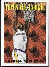 1993-94 Topps Gold 1st Team All Rookie Basketball #153 Latrell Sprewell 