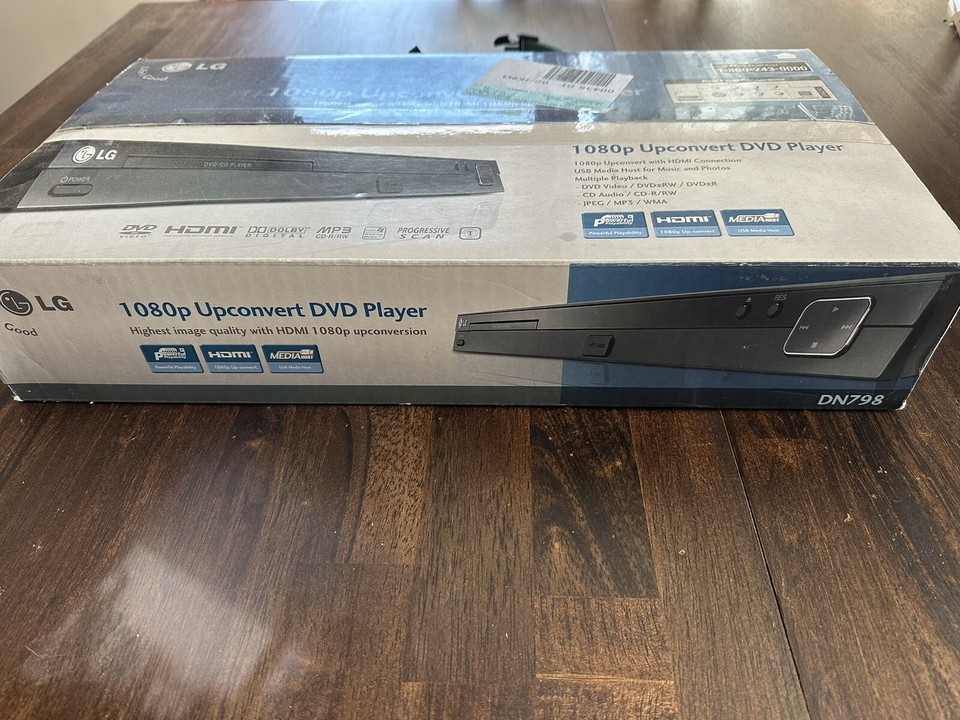 LG DN798 1080p Upconvert DVD Player New 719192171169 eBay