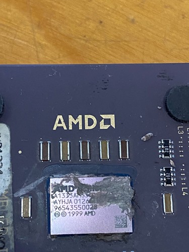 vintage AMD ATHLON 1.33GHZ 27016/ A1333AMS3C CPU FOR socket 462/warranty - Picture 4 of 5