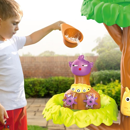 Tree Water Table Sand Play Toy Set Educational Beach Preschool Activity for Kids - Picture 7 of 10
