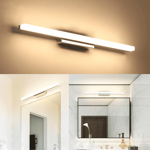 60CM LED Wandleuchte Badezimmer Spiegelleuchte Badleuchte Wandlampe Aufbaulampe - Bild 6 von 12