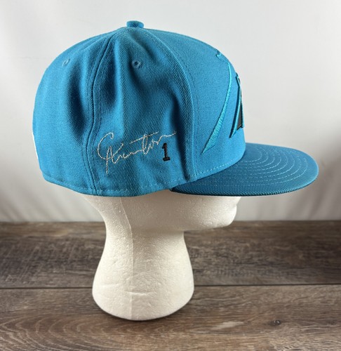Carolina Panters Fitted Baseball Hat New Era 59Fifty Blue Cam Newton Size 7 1/2 - Picture 2 of 7