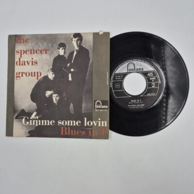 45 Runden Rock The Spencer Davis Group - Gimme Some Lovin 267 647 TF Blues Garage