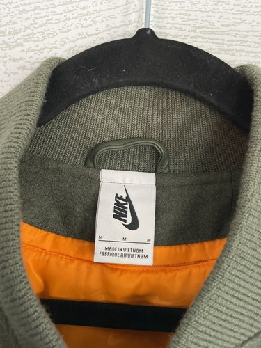 Nikelab × Riccardo Tisci Womens Destroyer Varsity Jacket Medium 889960-384 - Picture 3 of 5