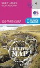 Shetland - South Mainland by Ordnance Survey (Sheet map, folded, 2016)