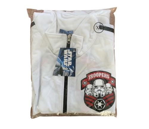 Star Wars Star Troopers White Graphic Print Unisex Collectible Track Jacket XL - Picture 15 of 17