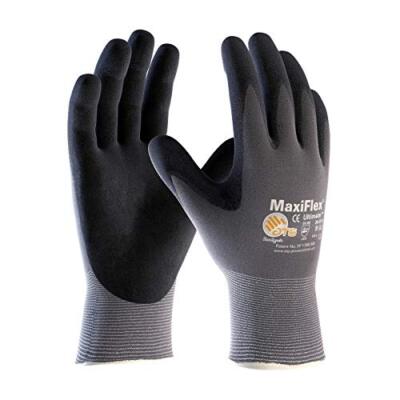 PIP 112-34-874/L MAXIFLEX ULTIMATE 15G GRY NYLON SHELL BLK MICRO