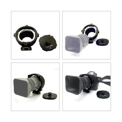Letrater Adaptateur de monture d'objectif PL vers E, compatible avec
