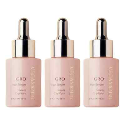 VEGAMOUR GRO Hair Serum 3-Pack Stock Up & Save On 3-Month Supply Get Thicker 1fl