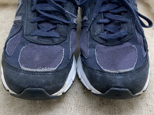 New Balance 990v4 M990NV4 Navy Suede Made In USA Size 9.5 D Men Shoes - Picture 8 of 16
