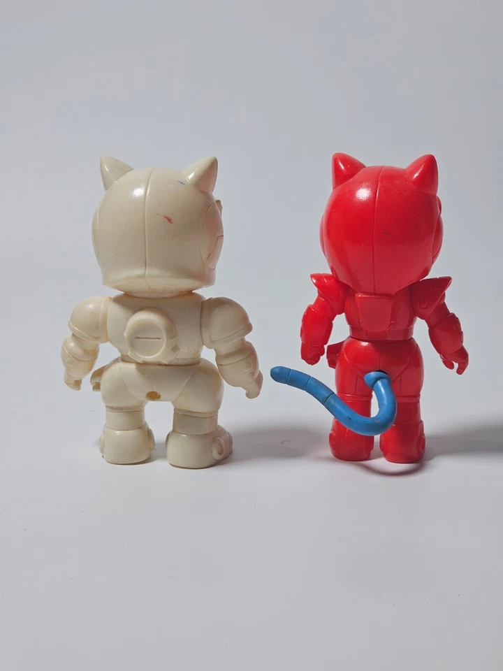 Lot of 2 Samurai Pizza Cats Speede Figure 1990 - Image 3 of 4