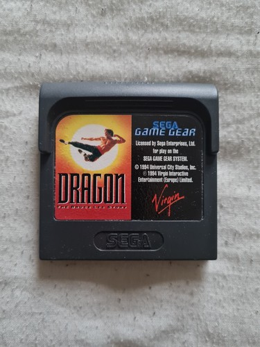 Dragon The Bruce Lee Story Sega Game Gear UK / EUROPEAN Version Spiel