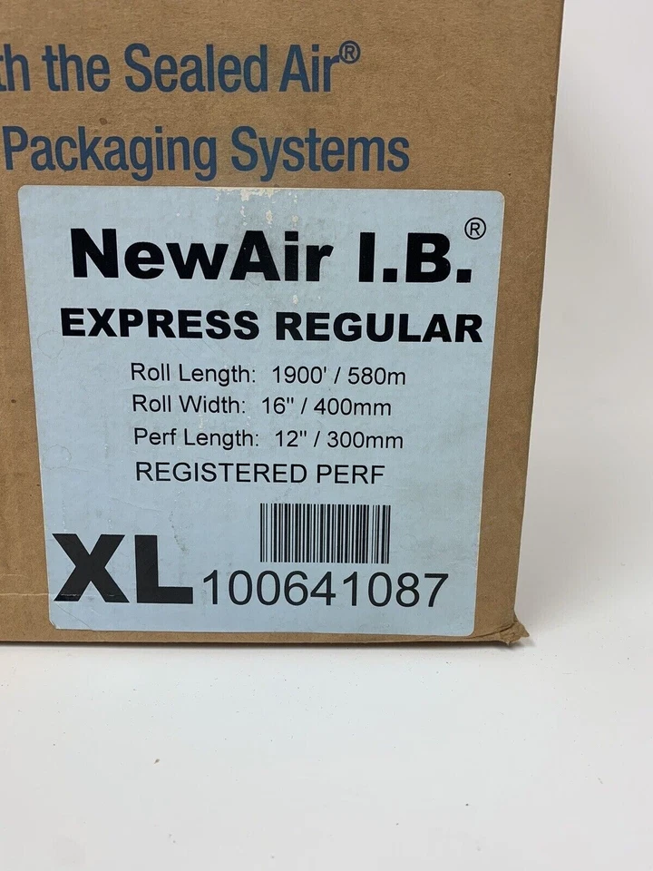 NewAir I.B. Uninflatted Bubble Wrap Film XLarge 1900' x 16"x 12" perf 100641087 - Image 4 of 4