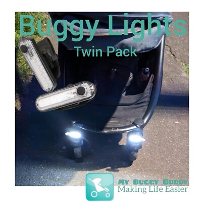 Buggy, Stroller, Pram Lights, Twin My Buggy Buddy, Universal