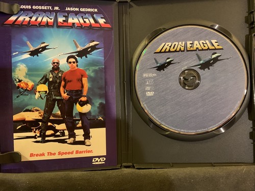 Iron Eagle (DVD, 1999, Full Screen)  Lou Gossett, Jr. Jason Gedrick - Picture 3 of 3