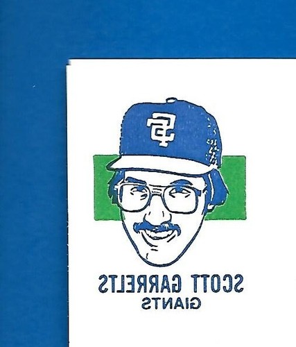 1986 OPC BASEBALL TATTOOS 6 SHEETS PANEL OF 8 PLAYERS O-PEE-CHEE 1-24 SEE LIST - Picture 82 of 217
