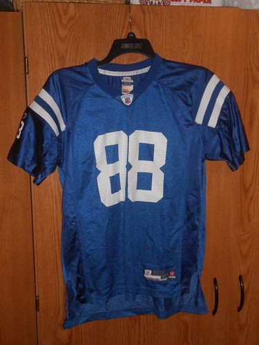 VINTAGE MARVIN HARRISON COLTS REEBOK JERSEY YOUTH SIZE XL - Picture 2 of 2
