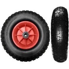12" Puncture Proof Wheel 4.00 - 6 Sack Truck Trolley Wheel Barrow 12MM BORE