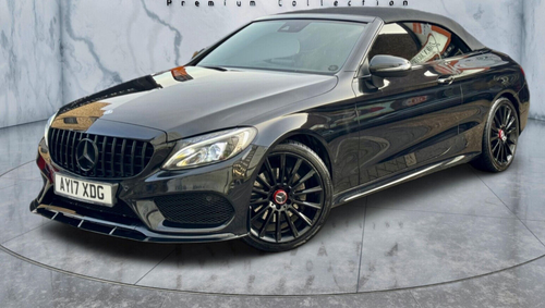 SPOILER LABBRA SPLITTER ANTERIORE IN FIBRA DI CARBONIO LOOK MERCEDES CLASSE C W205 C205 AMG - Foto 2 di 8