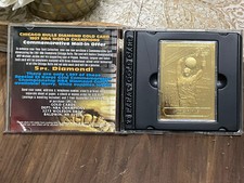 CHARLES BARKLEY 1997 FLEER 23KT GOLD CARD  1986-87 RC REPRINT