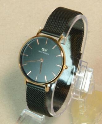 Daniel Wellington WD Classic E32R4 Black Dial Ladies Rose Gold Watch