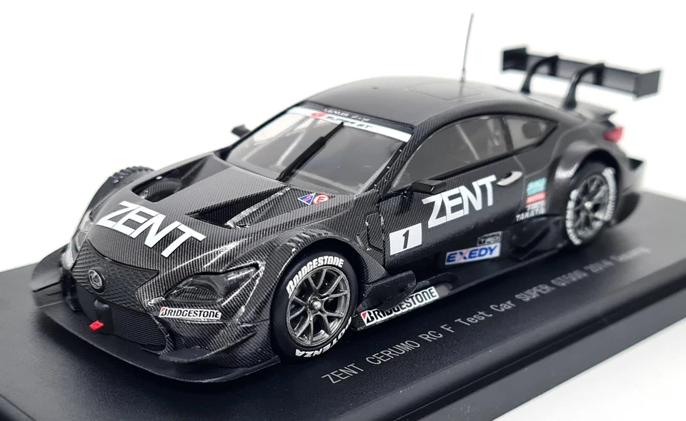 Ebbro 1/43 Lexus RC F Zent Cerumo Sepang Test Car GT500 Diecast Model Car - Image 4 of 4