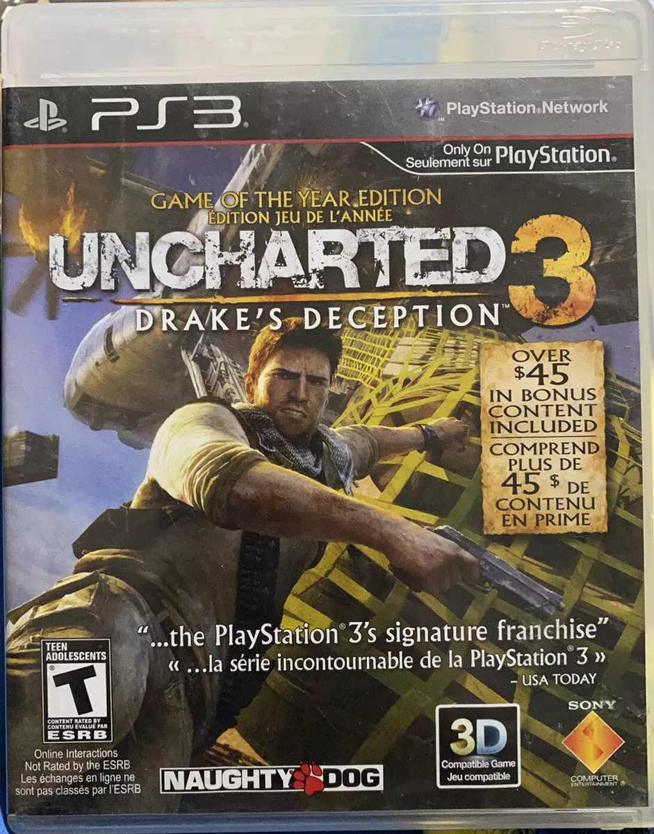 Uncharted 3 Drakes Deception - PS3