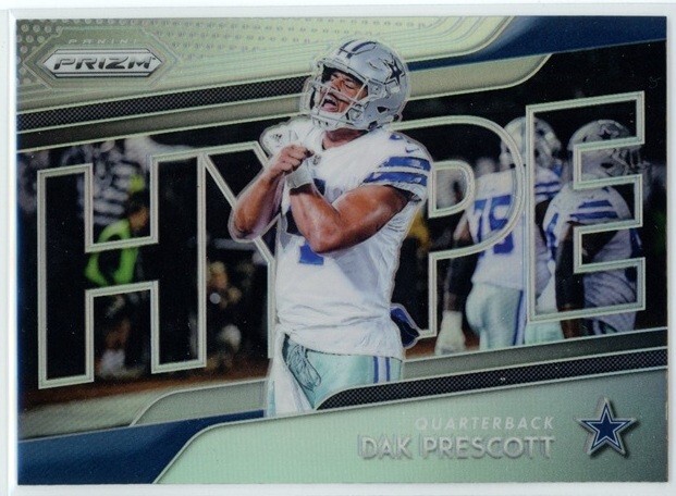 DAK PRESCOTT 2018 Panini Prizm HYPE Silver #H8 Cowboys