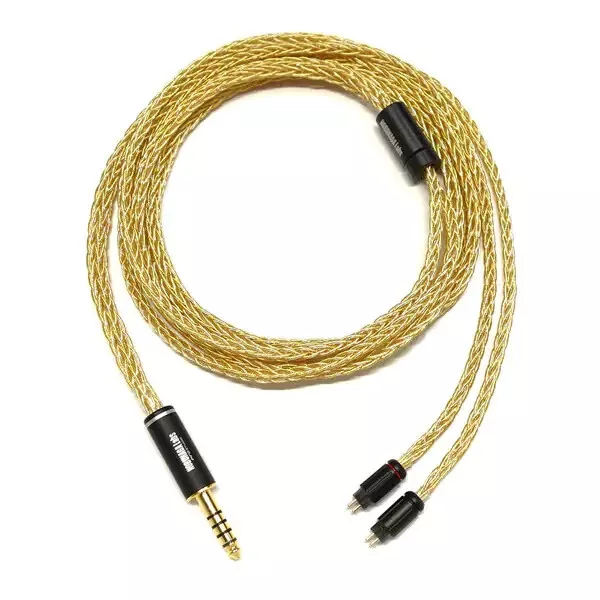 NOBUNAGA Labs NLS-GMS-OMG Earphone Cable Gilgamesh-Omega 4.4mm 4 pole /  IEM2pin