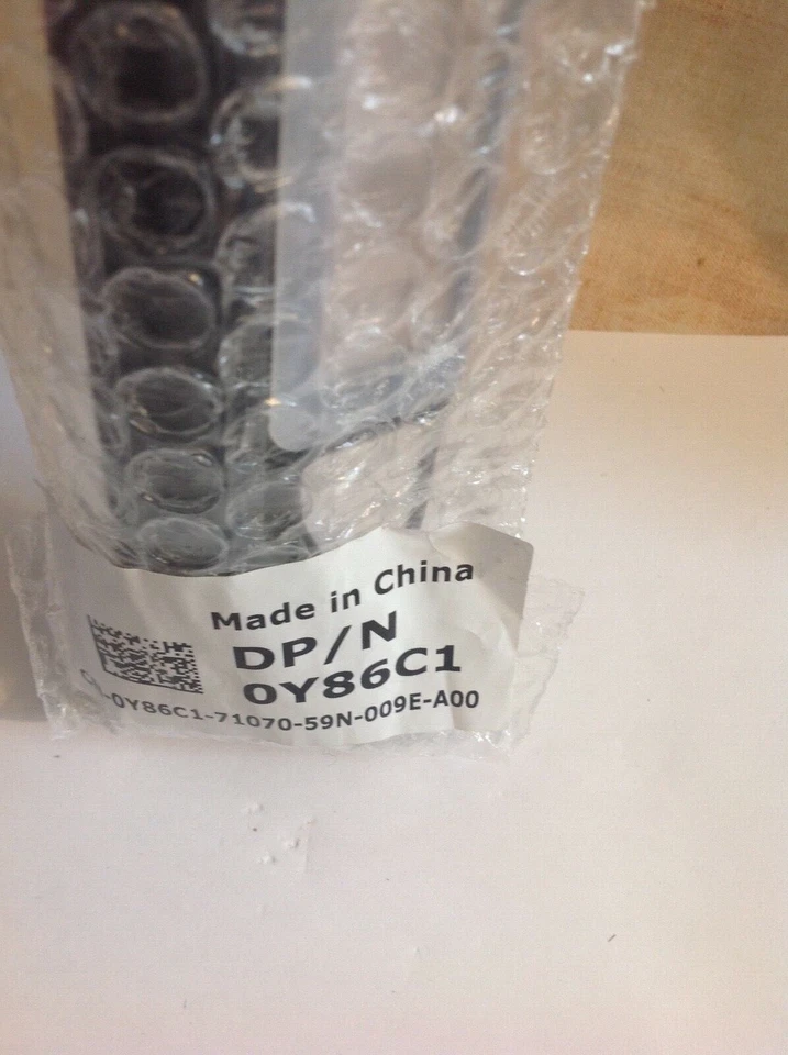 Dell 0Y86C1 Front Bezel Faceplate w/KEY For Dell PowerEdge R320  R620 1U R410  - Image 2 of 3