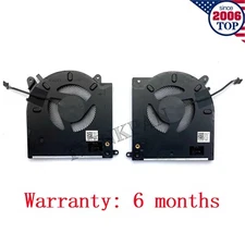 12V CPU+GPU Cooling Fan for Alienware M15 R3 M15 R4 RTX 2070 3070 0TG9V0 0D1X38