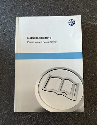 Original Betriebsanleitung VW Passat Variant und Alltrack B6 0603 AYJ