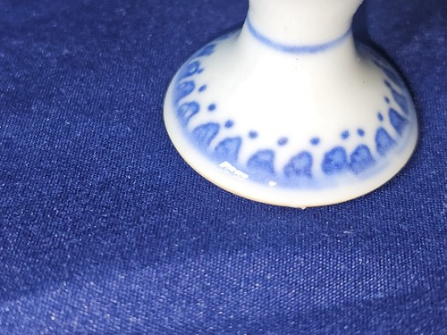 Vintage Set of 8 Jingdezhen Chinese SerpentDragon Blue White Porcelain Sake cups - Picture 13 of 20
