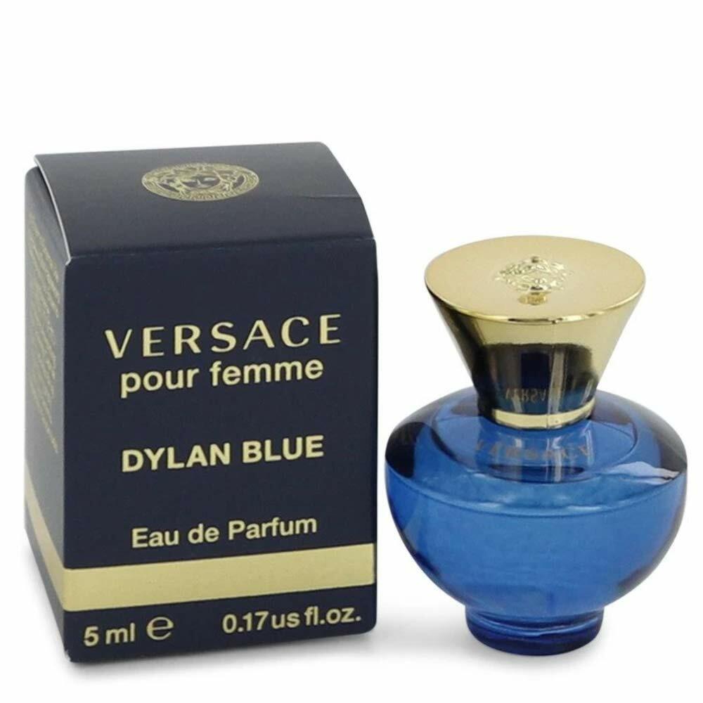 Versace Pour Femme Dylan Blue by Versace Mini EDP .17 OZ / 5ml For Women