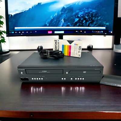 Funai DV220FX4 DVD Recorder VCR Combo 4 Head VHS Player No