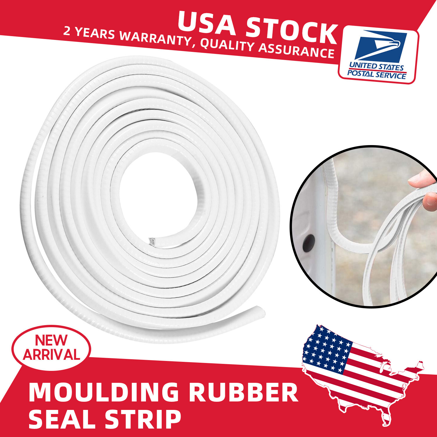 20 Feet Car Door Edge Trim Lock Guard Moulding Rubber Seal Strip Protector Decor