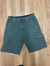 Boy Scouts of America BSA Official Uniform Shorts Youth 16 Canvas Cargo Green