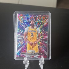 Anthony Davis - 2021-22 Panini Prizm Fearless #4 - FAST BREAK DISCO PRIZM