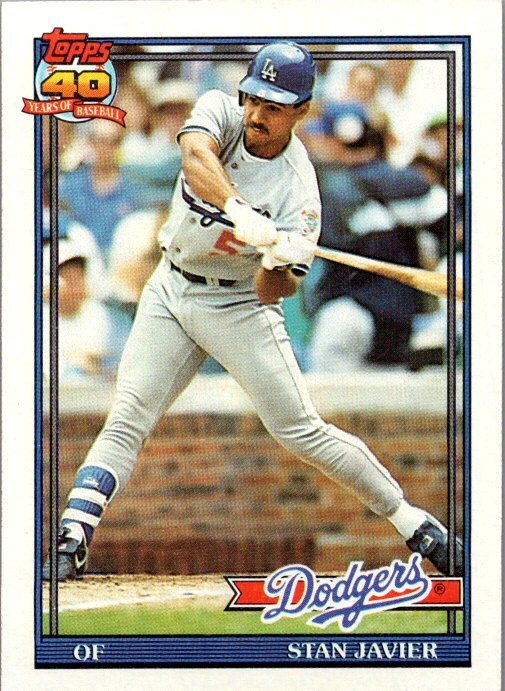 1991 Topps #61 Stan Javier