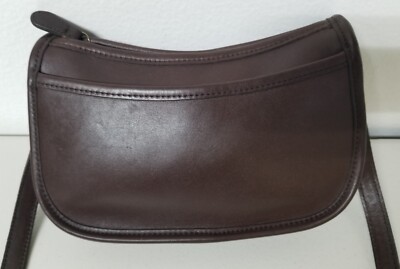 Vintage COACH #9031 Mahogany Leather 