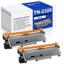 2 XXL TONER für BROTHER TN2320 HL-L2300D L23...
