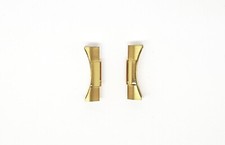 New 20mm Custom End Links Gold Plated Lugs to Fits Rolex Watch